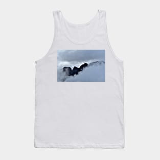 Mountain peak in the clouds, Madeira Tank Top